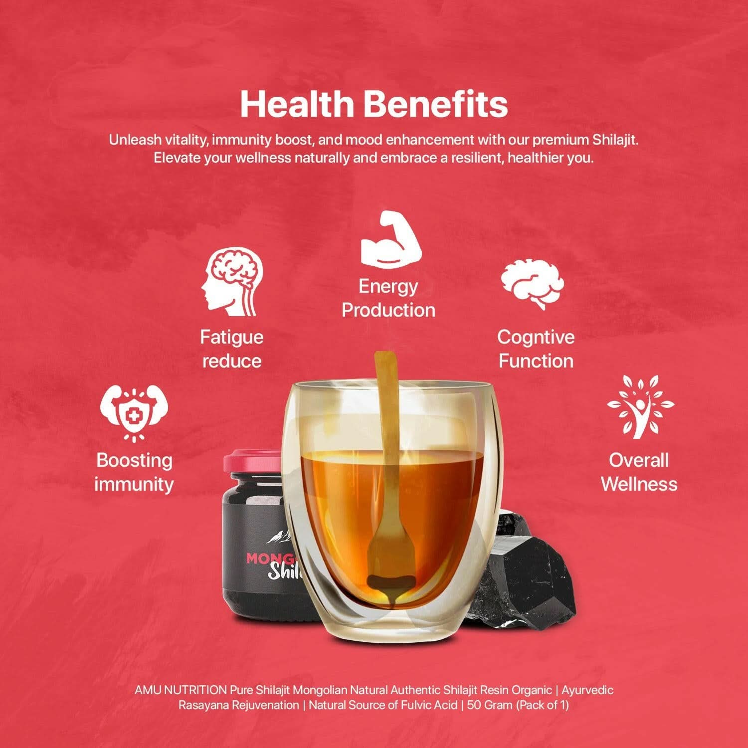 2 Bottles of GoodWood Advanced with Shilajit - GoodWood