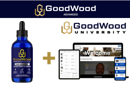 1 Bottle of GoodWood Advanced Delivered Monthly + Free Admission GoodWood University ($645 Value)