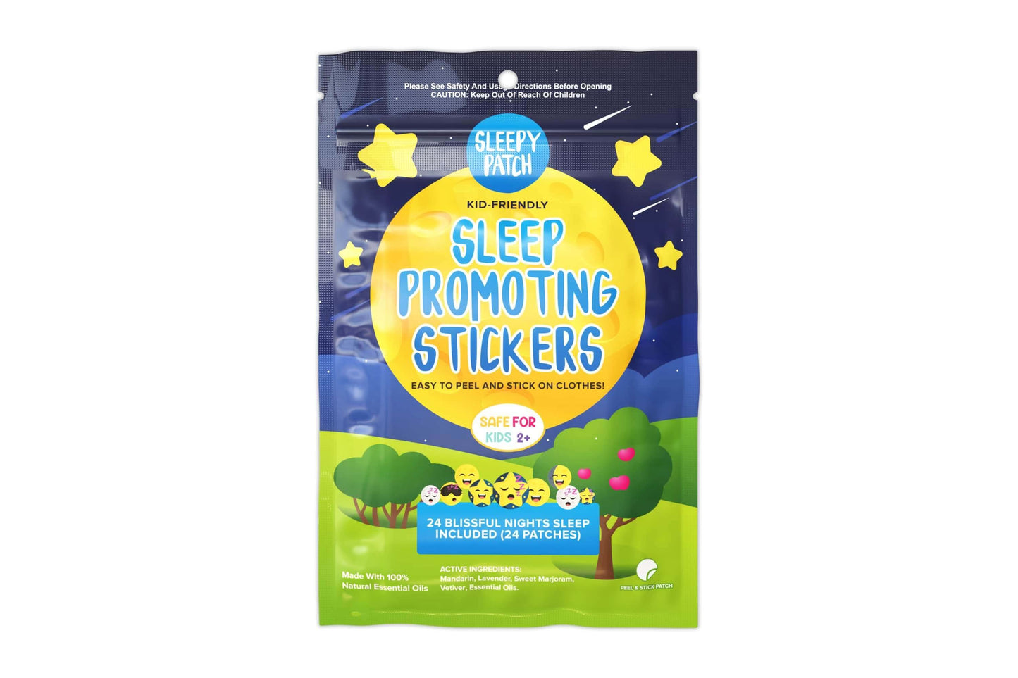 SleepyPatch Sleep Promoting Stickers by The Natural Patch Co
