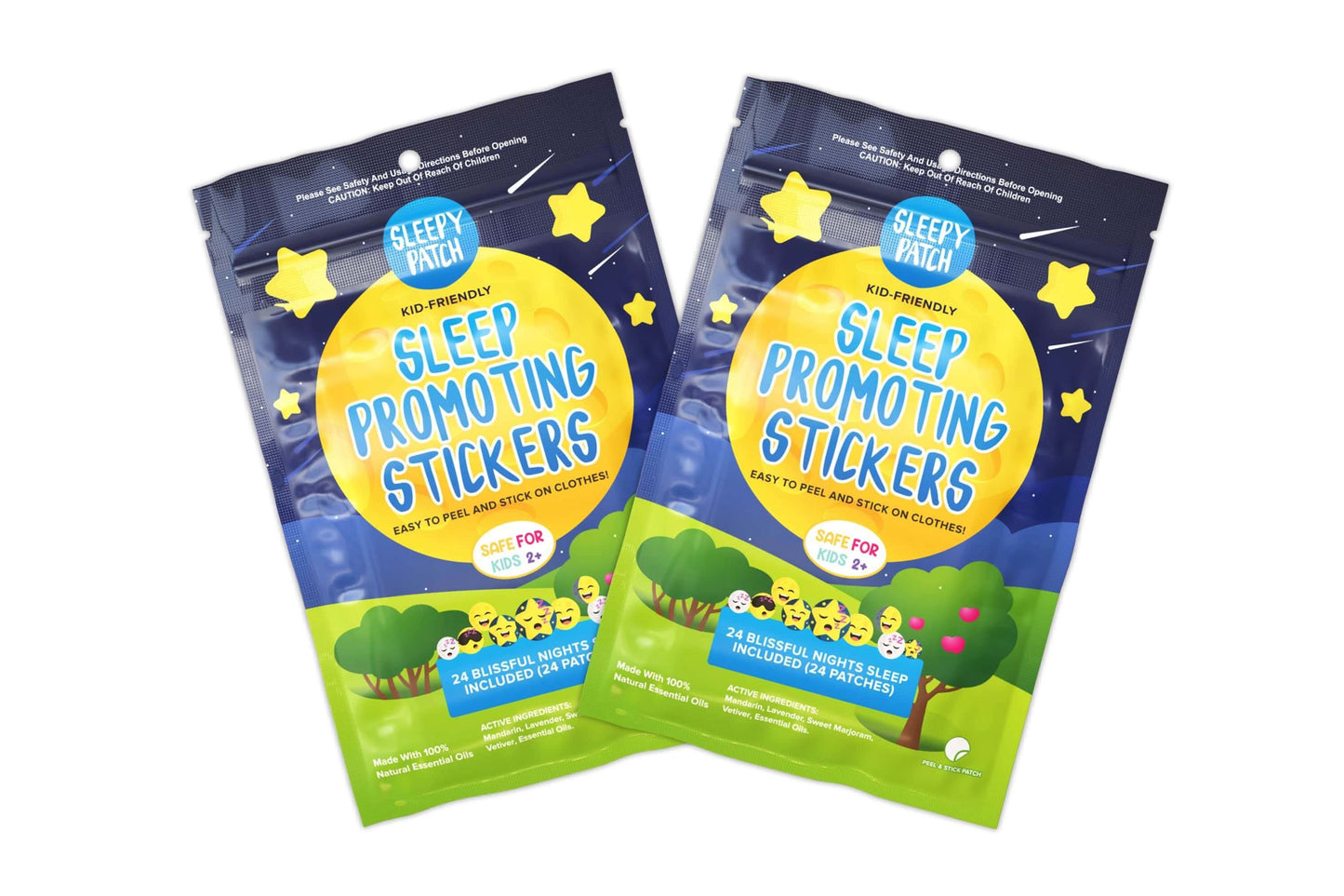 SleepyPatch Sleep Promoting Stickers by The Natural Patch Co