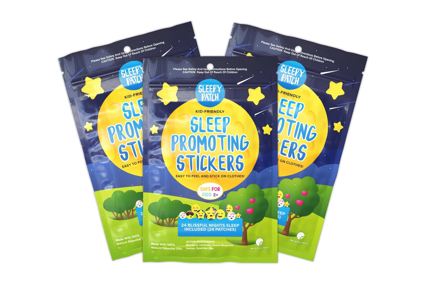 SleepyPatch Sleep Promoting Stickers by The Natural Patch Co