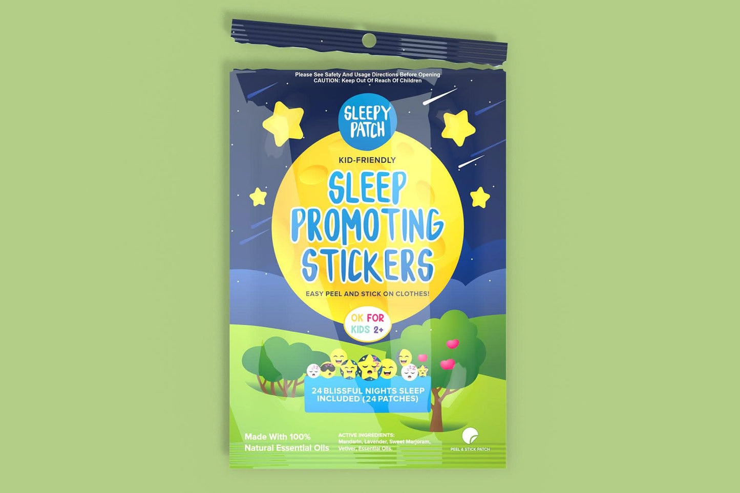 SleepyPatch Sleep Promoting Stickers by The Natural Patch Co