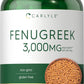 Carlyle Fenugreek Capsules | 300 Count | Non-GMO & Gluten Free Extract | Fenugreek Seeds