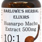 Barlowe's Herbal Elixirs Huanarpo Macho | 10:1 Extract | Jatropha Macrantha | 500mg per Capsule | 60 Veggie Capsules | Manufactured in The USA | No Stearates or Fillers | Bottled in Glass | Non GMO