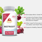 Organic Beetroot, 60 Capsules, 1300 mg each by Ascent Nutrition