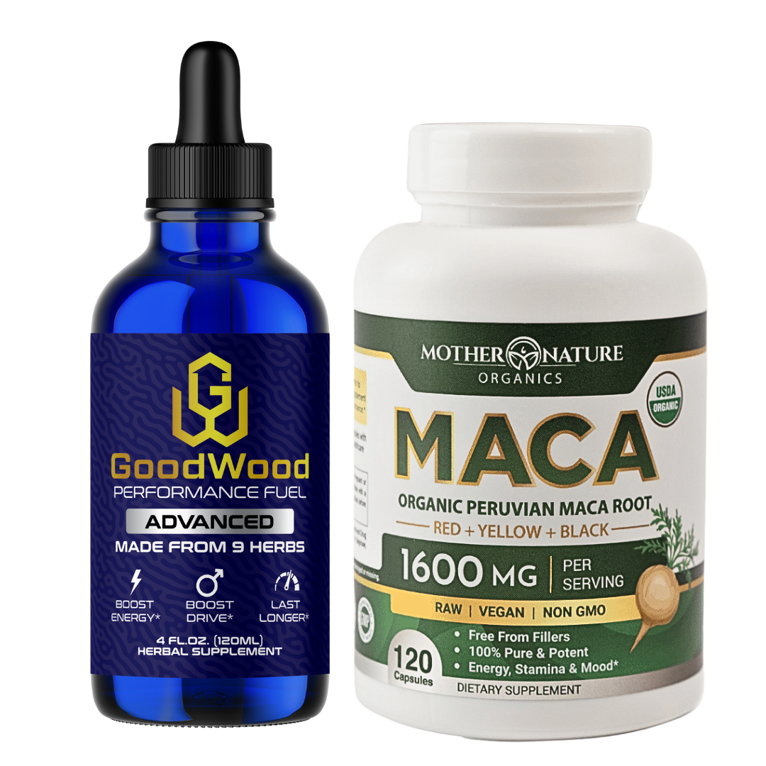 GoodWood Advanced + Black Maca Stack – Supercharge Your Performance