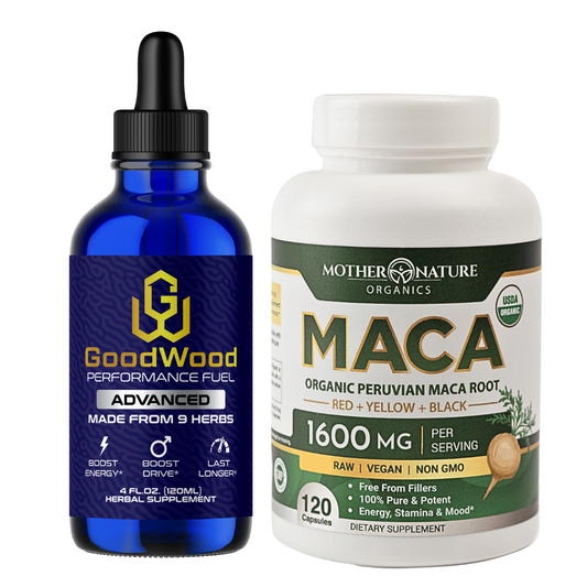 GoodWood Advanced + Black Maca Stack – Supercharge Your Performance