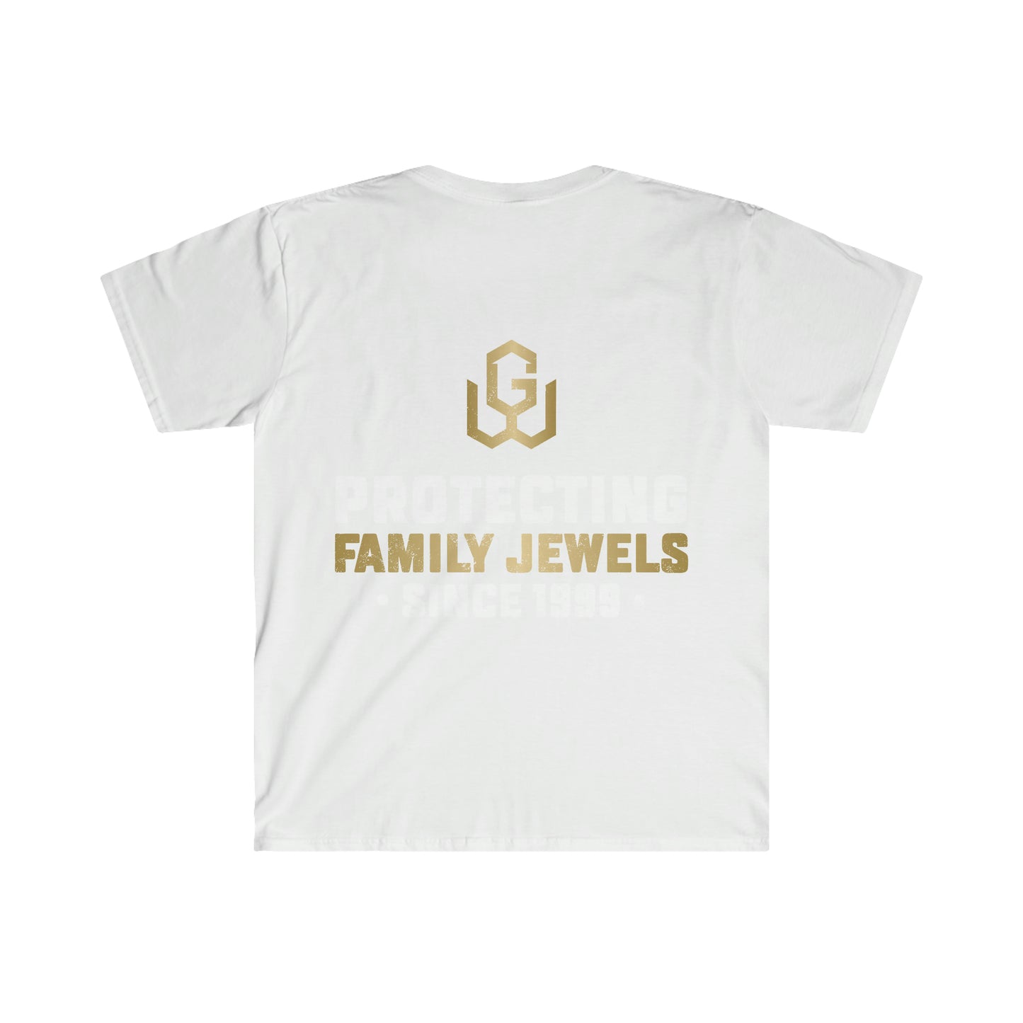 GoodWood Protecting Family Jewels Royal Blue Softstyle T-Shirt