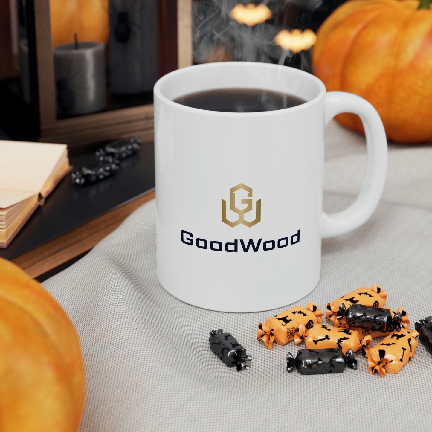 GoodWood Morning Wood Ceramic Mug 11oz