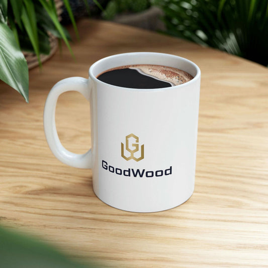 GoodWood Morning Wood Ceramic Mug 11oz