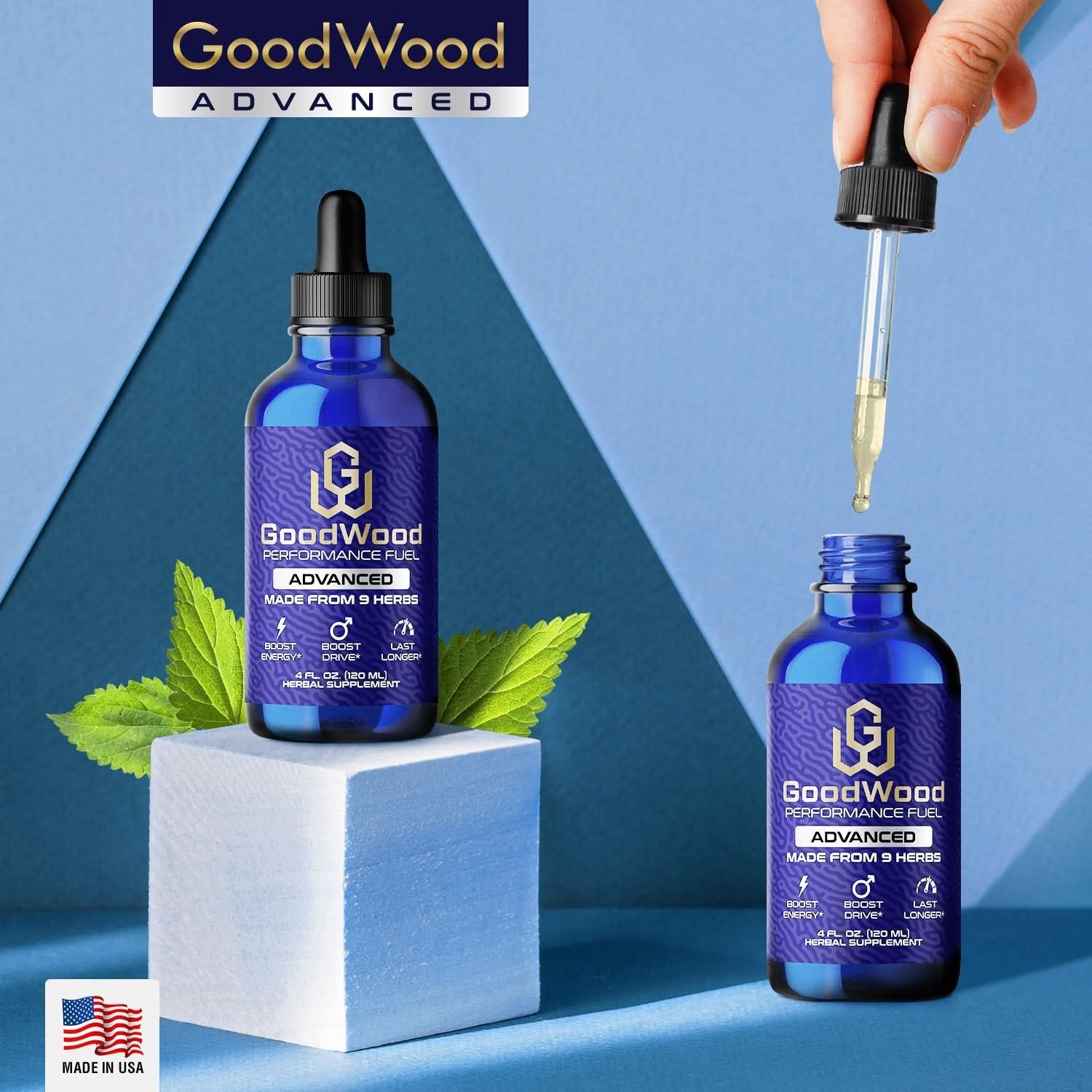 1 Bottle of GoodWood Advanced Delivered Monthly + Free Admission GoodWood University ($645 Value) - GoodWood