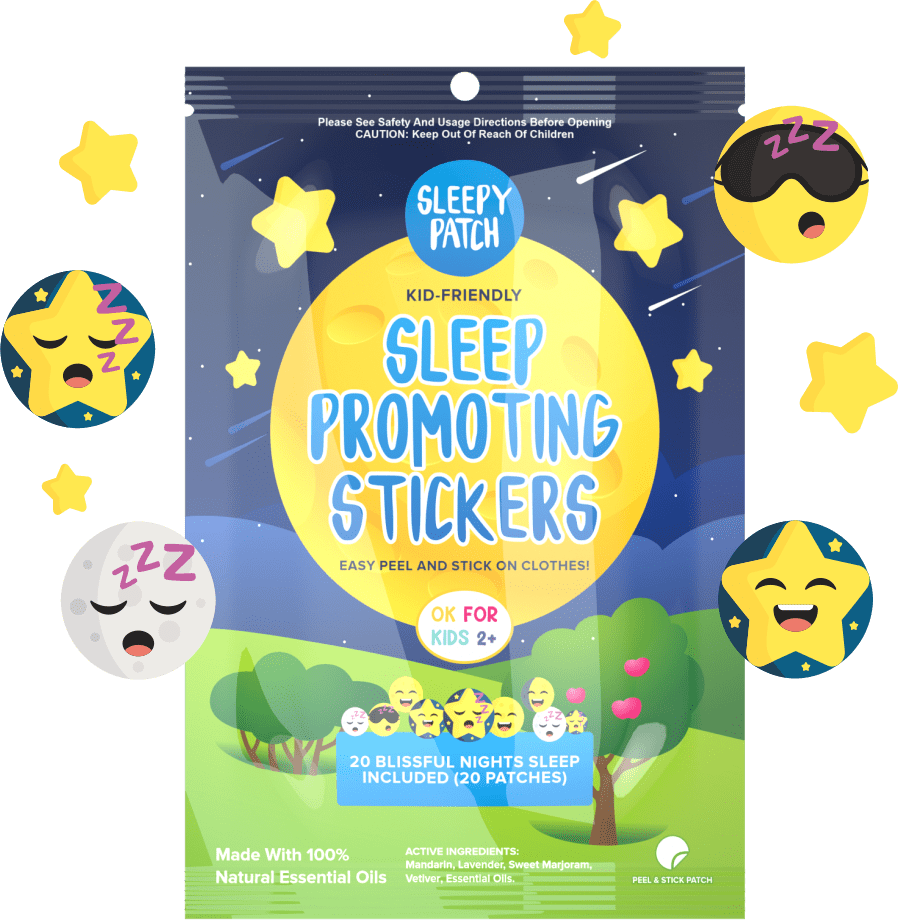SleepyPatch Sleep Promoting Stickers by The Natural Patch Co