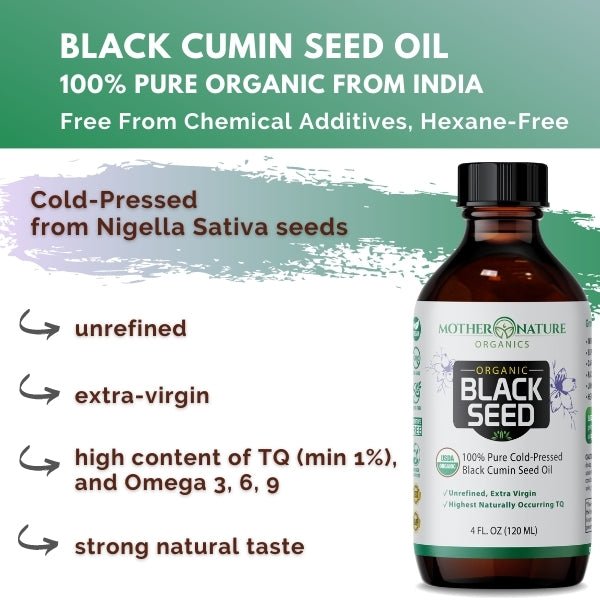 Black Seed Oil by Mother Nature Organics