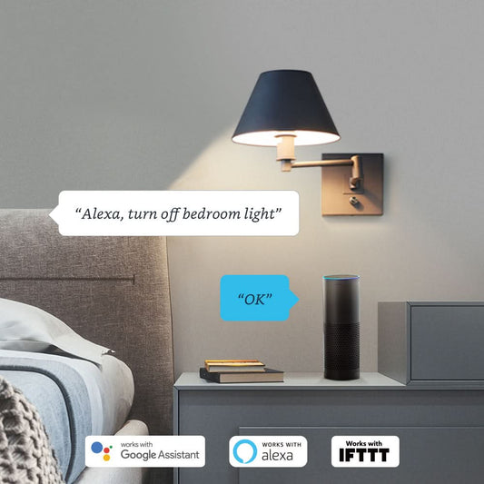 Broad Link Smart Bulb; 10W RGB Dimmable Wi-Fi LED Smart Light Bulbs by Blak Hom